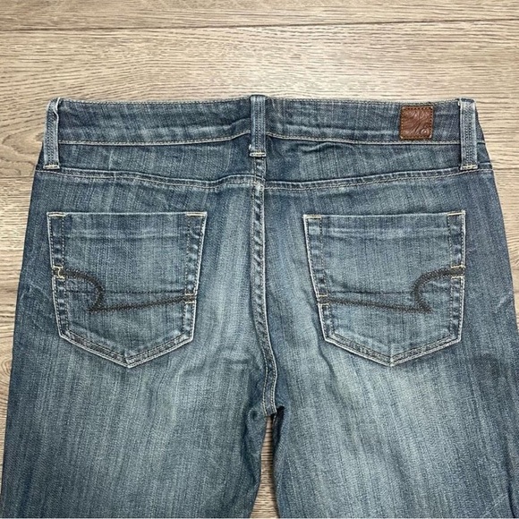 Y2K American Eagle Boot Cut Low Rise Jeans - Picture 4 of 8
